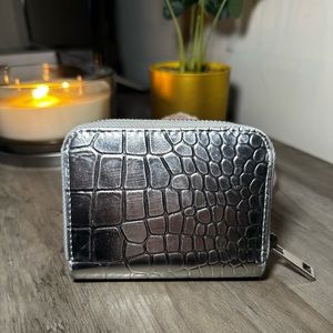 A New Day Silver Skin Wallet